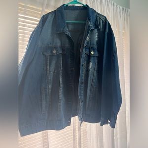 Stitch detail Jean jacket